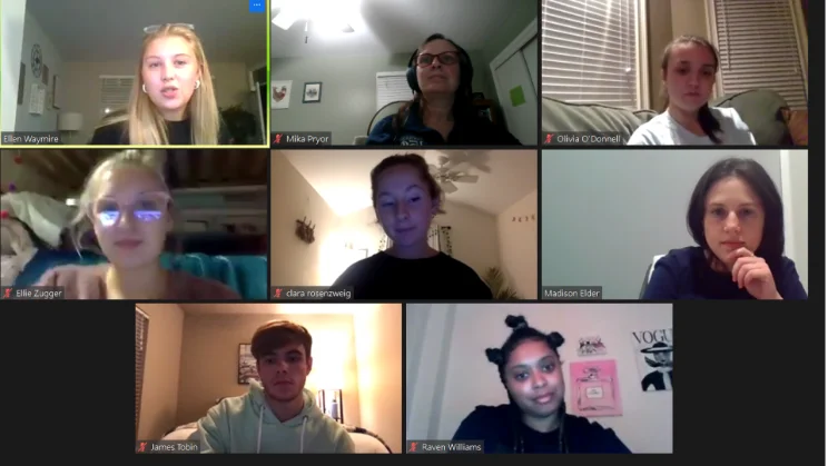 Students and community at Mirror